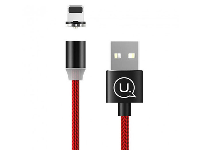 کابل مگنتی لایتنینگ یوسامز Usams US-SJ292 Lightning Cable 1m