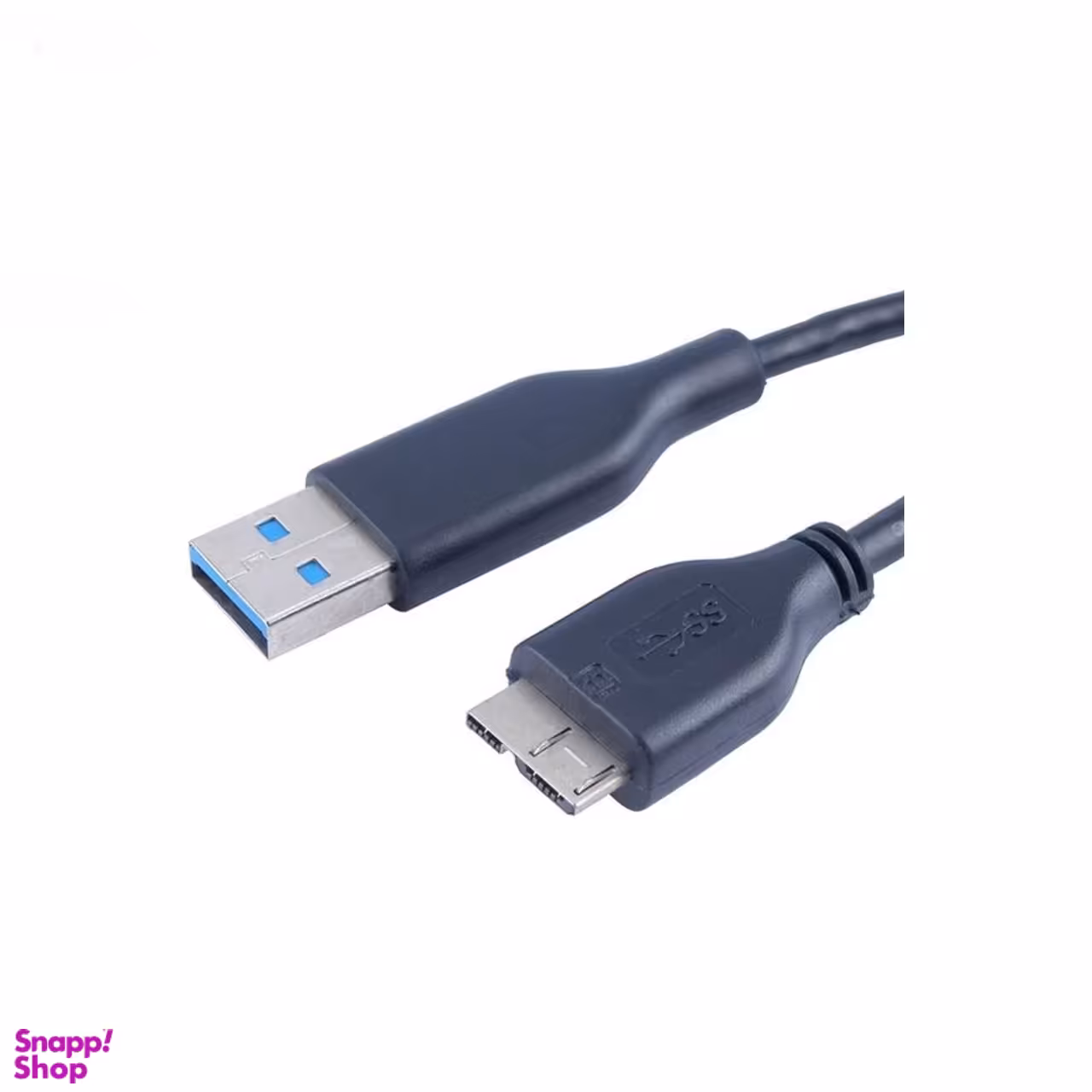 کابل تبدیل USB 3.0 به Micro-B مدل AM/HDD طول 30 سانتی متر رنگ مشکی