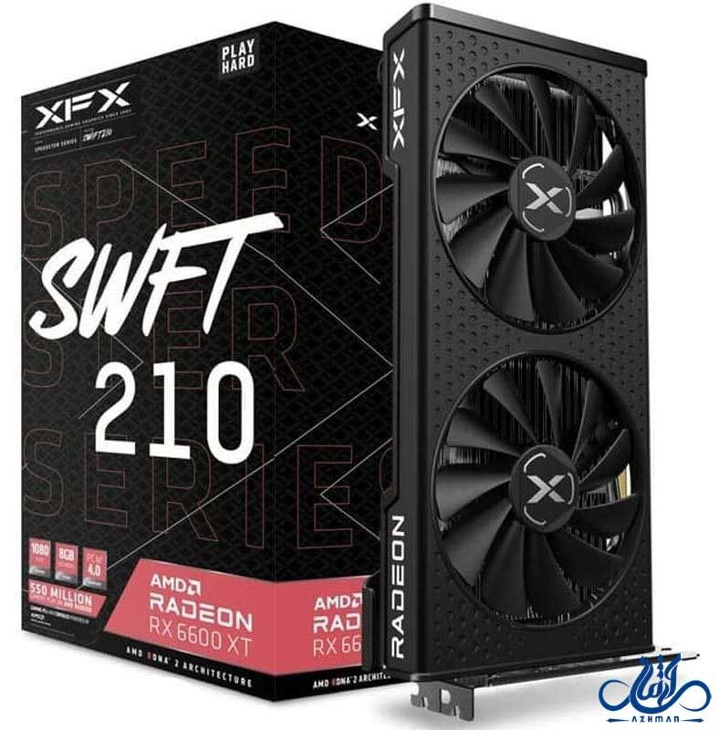 کارت گرافیک ایکس اف ایکس 6600XT SWFT XZ 8G