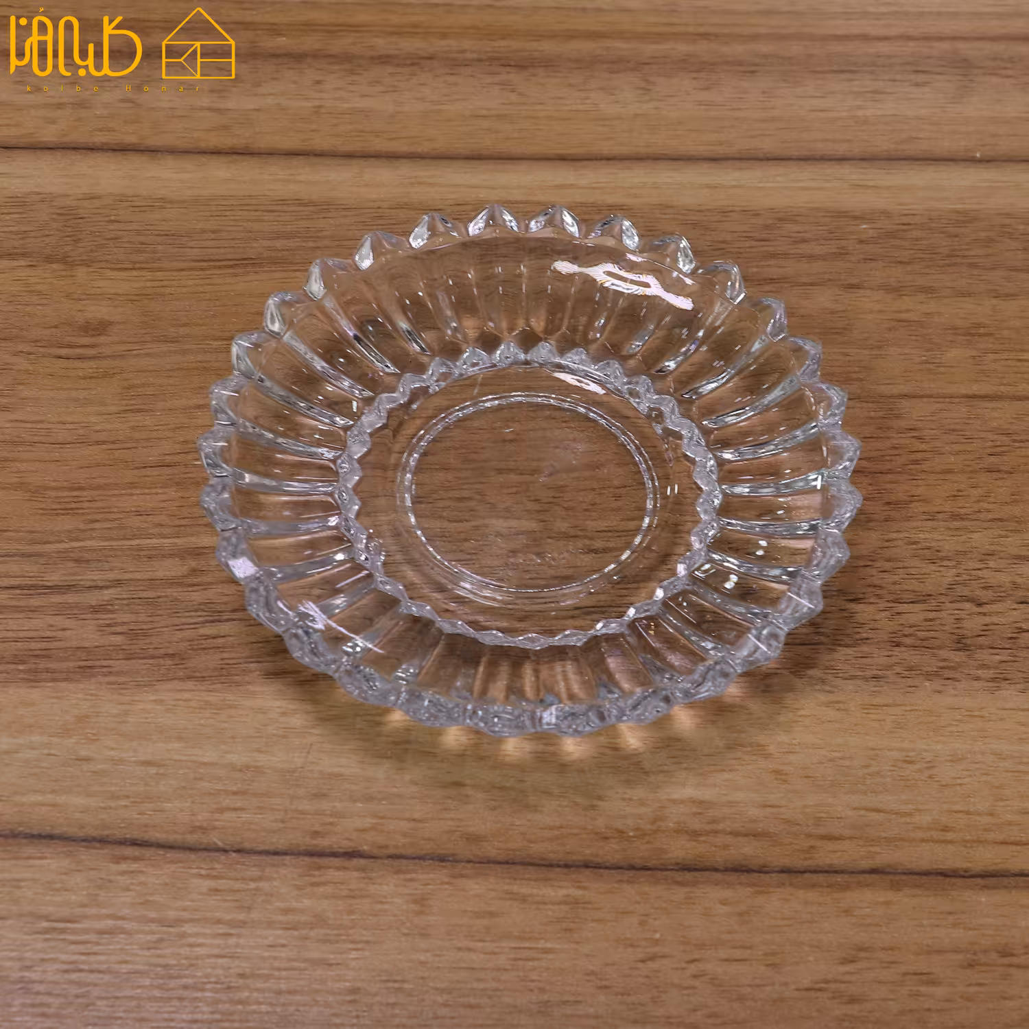 زیرلیوانی کریستال کادو 6عددی