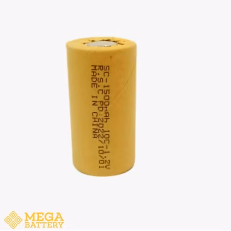 باتری نیکل کادمیوم SC ظرفیت 1500 میلی آمپر (ماکیتایی)