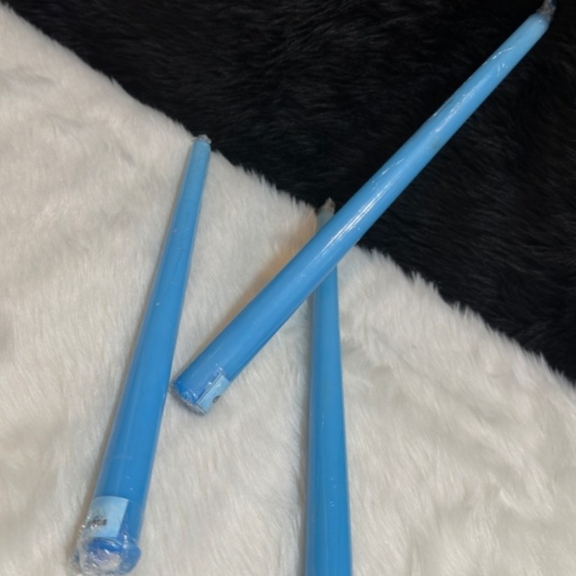 شمع قلمی 30 سانتی آبی