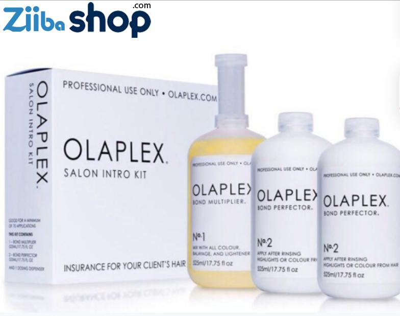 سرم مو اولاپلکس مدل salon kit حجم 525 میلی لیتر بسته 3 عددی