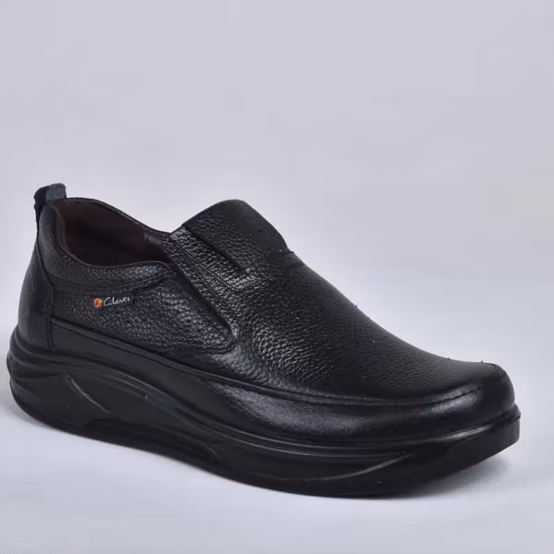 کفش تمام چرم طبی کلارک.            