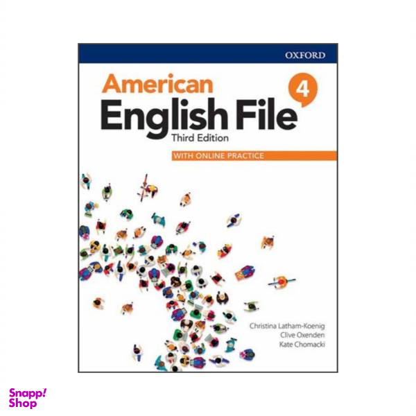 کتاب American English File 3rd 4 / اثر جمعی از نویسندگان انتشارات اکسفورد