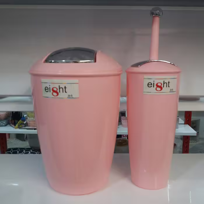 سطل اشغال و فرچه