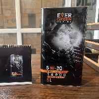 روغن موتور  اورگرین Eveer greenهمیشه سبز(5w30 sn 5litre)