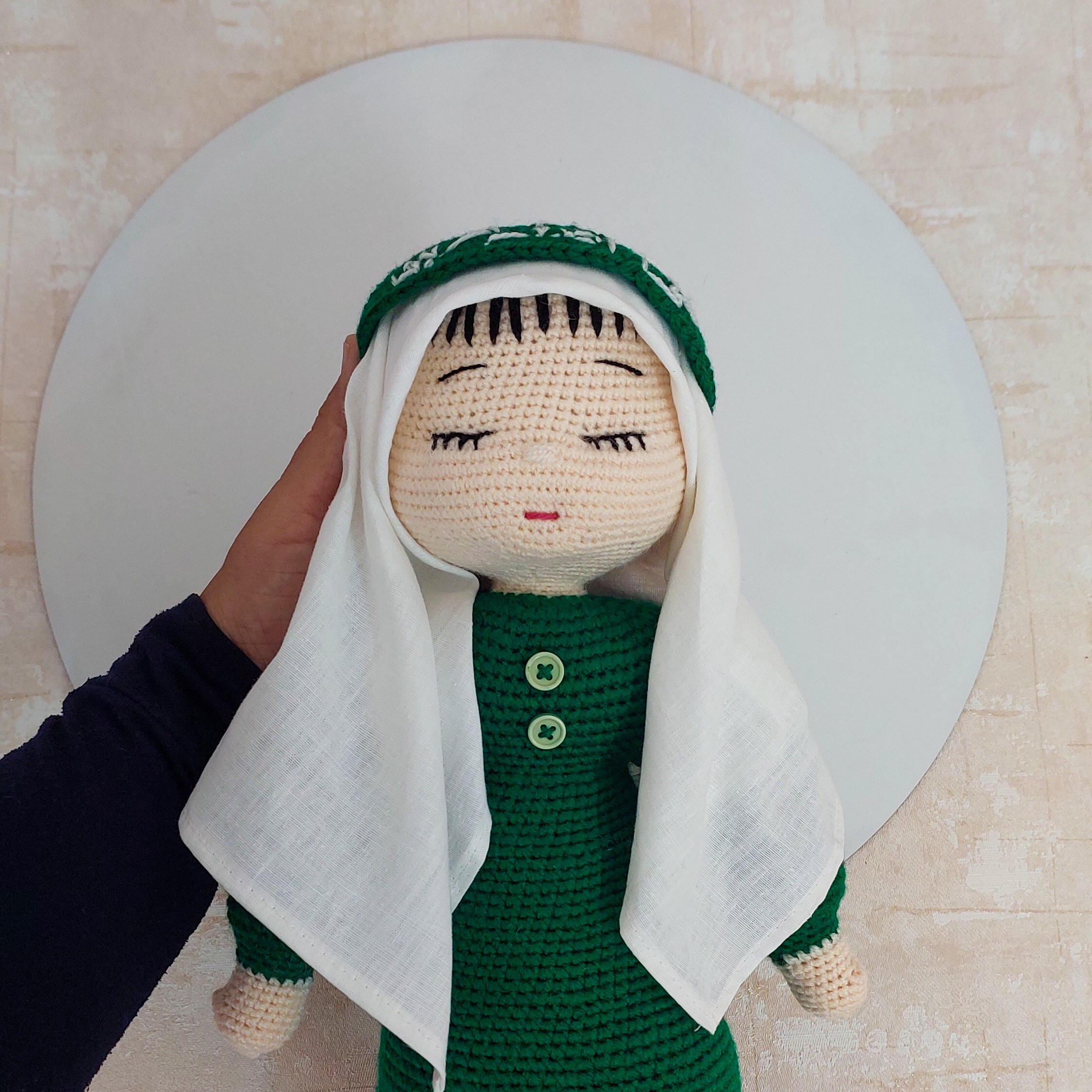 عروسک بافت پسر( نماد علی اصغر )( پس کرایه)
