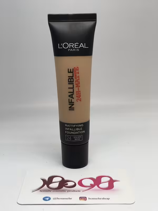 كرم پودر اینفائیبل مات لورال شماره 24 - Loreal