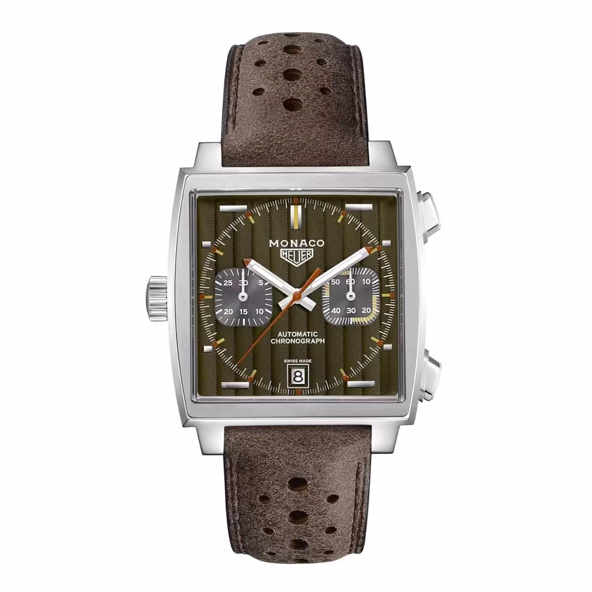 ساعت مچی تگ هویر موناکو قهوه ای Tag Heuer Monaco