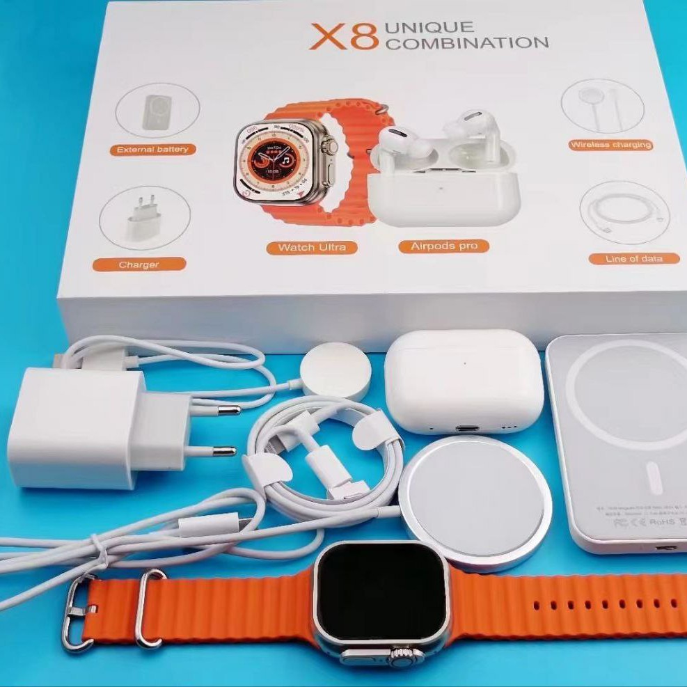 پک ساعت هوشمند اولترا ،ایرپاد،پاور بانک، آداپتور،
شارژر ایرلس و.....