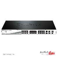 قیمت و خرید سوییچ دی لینک D-LINK DES-1210-28p رکمونت 24 پورت 10/100Mbps با پورت PoE - شبکه ساز