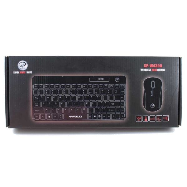 کیبورد و موس XP W4350 wireless