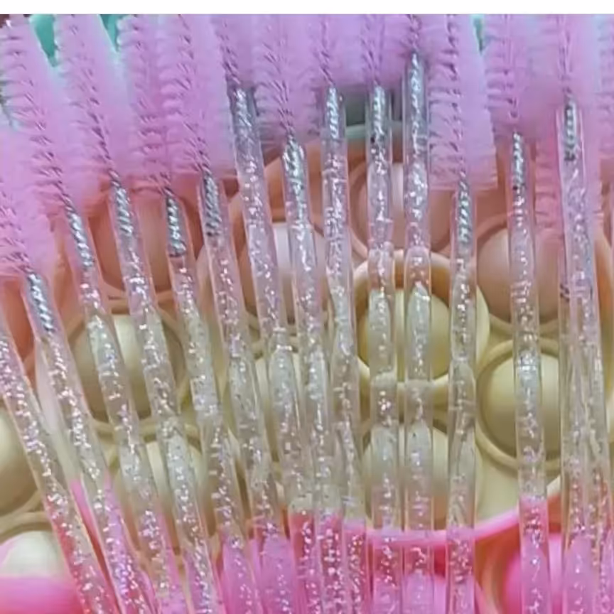 براش یا فرچه ابرو دسته اکلیلی مناسب استفاده صابون ابرو و....