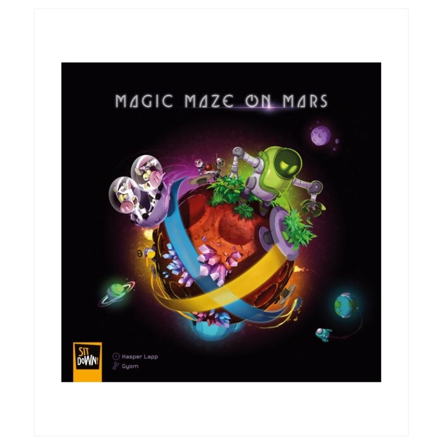 بازی هزارتوی جادویی در مریخ (MAGIC MAZE ON MARS