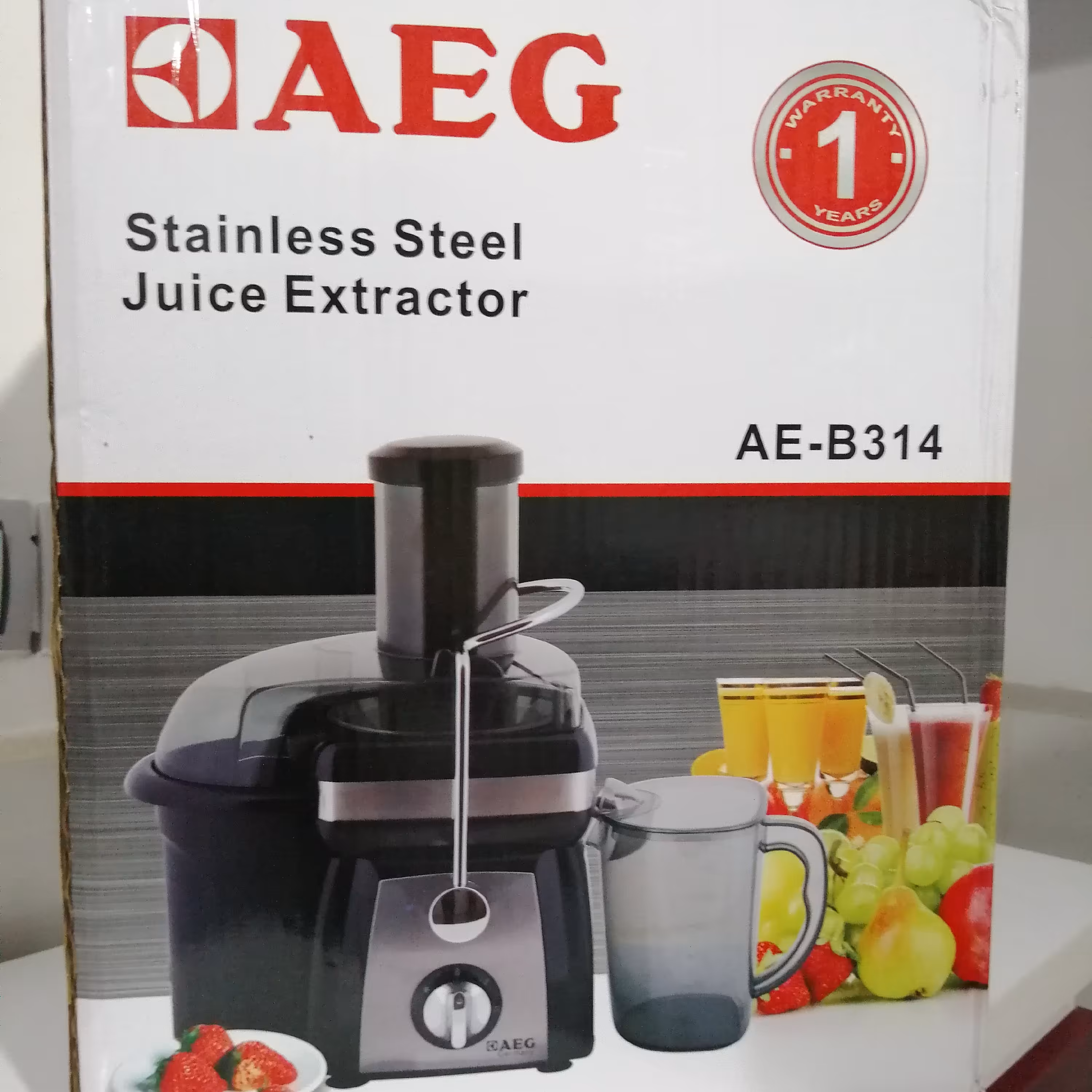 آبمیوه گیری تک کاره آاگ آلمان 1200 وات ارسال رایگان