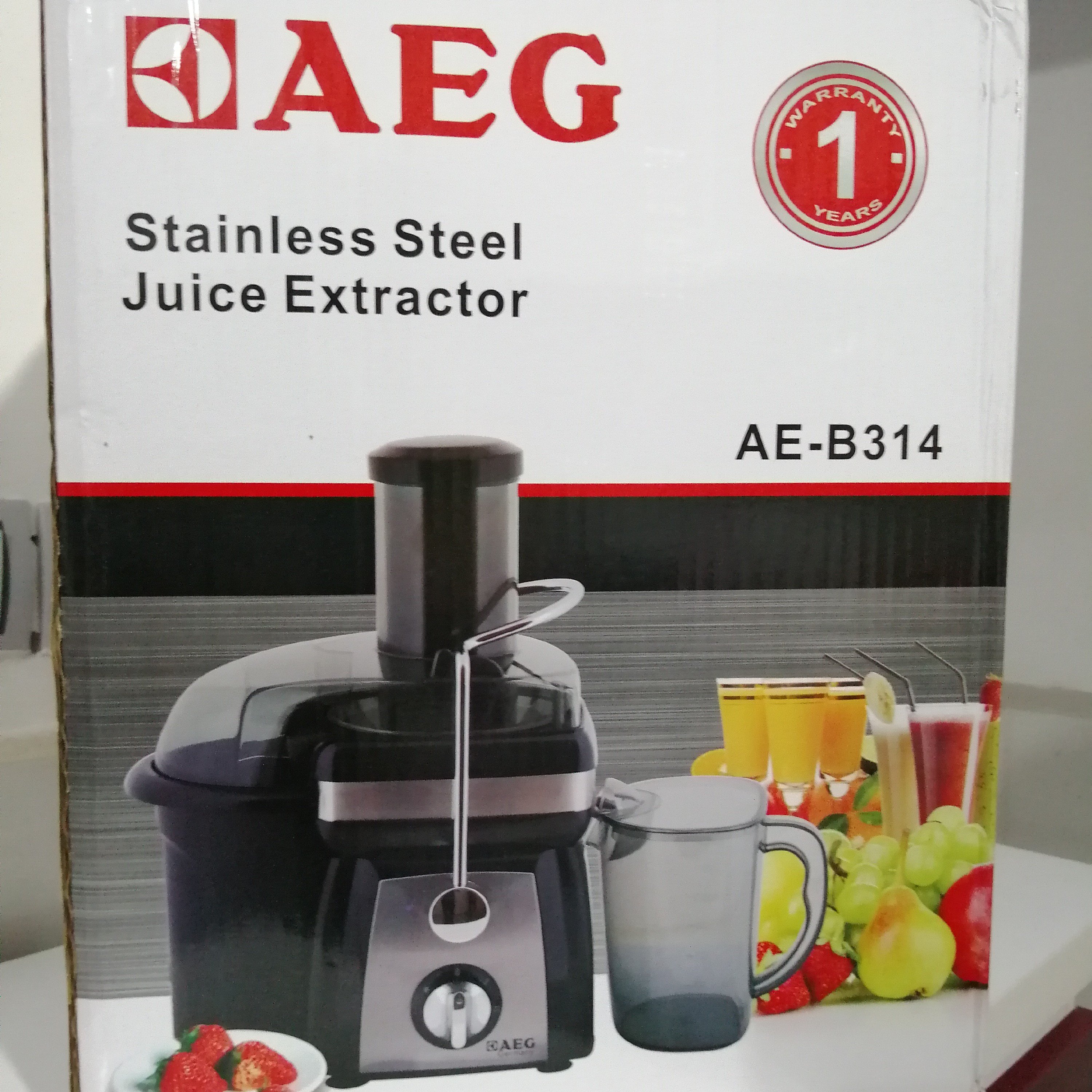 آبمیوه گیری تک کاره آاگ آلمان 1200 وات ارسال رایگان