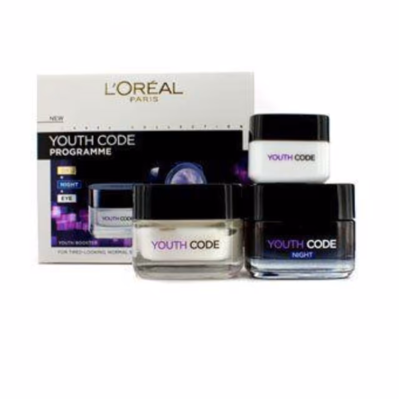 مجموعه سه عددی کرم ضد چروک لورال مدل Youth Code