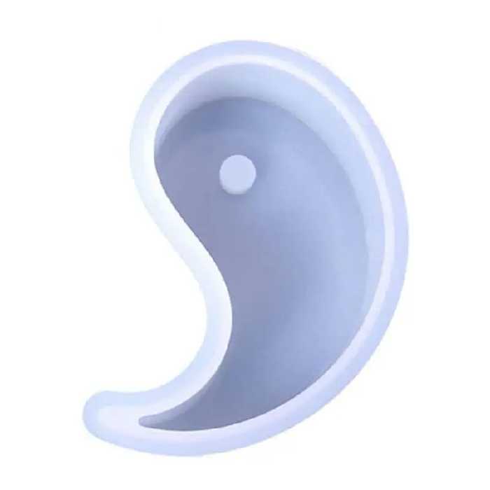 قالب سیلیکونی 8/5 سانتی یین و یانگ مناسب برای شمع