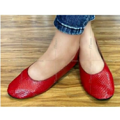 تخفیف زمستانه پاپوش چرمی قرمز ویژه ولنتاین(فقط سایز 40)