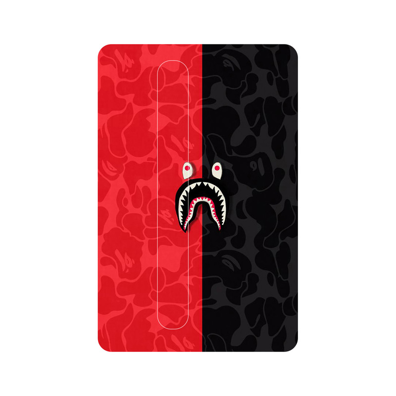 استیکر کارت پیکسل میکسل مدل bape shark