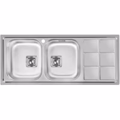 سینک ظرفشویی اخوان توکار 500s