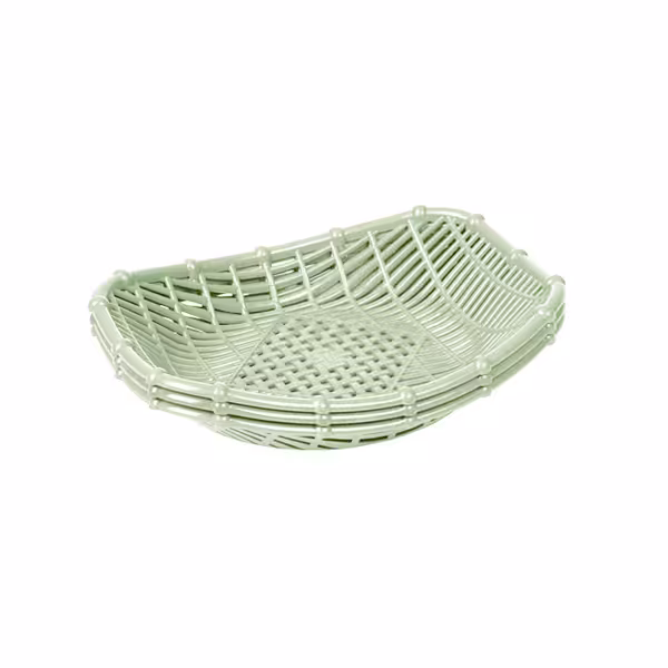 سبد نان و سبزی بیضی سه عددی