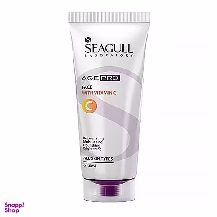 کرم صورت سی گل (Seagull) مدل ویتامین C حجم 40 میلی‌‌ لیتر
