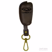 جاسوییچی چرم طبیعی گاوی قهوه ای  مناسب چری تاشو 2