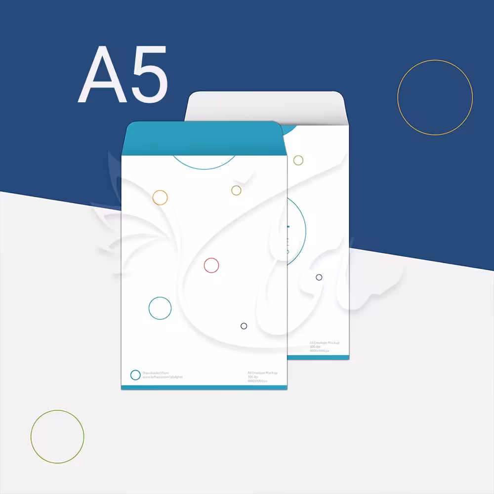 طراحی پاکت ( یک وجه )