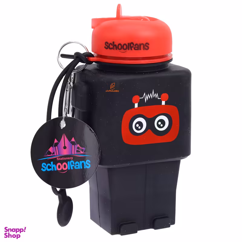 قمقمه اسکول فنس طرح ربات کد FA9329 گنجایش 550 میلی لیتر