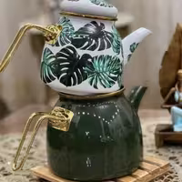 کتری قوری لعابی Bambum
