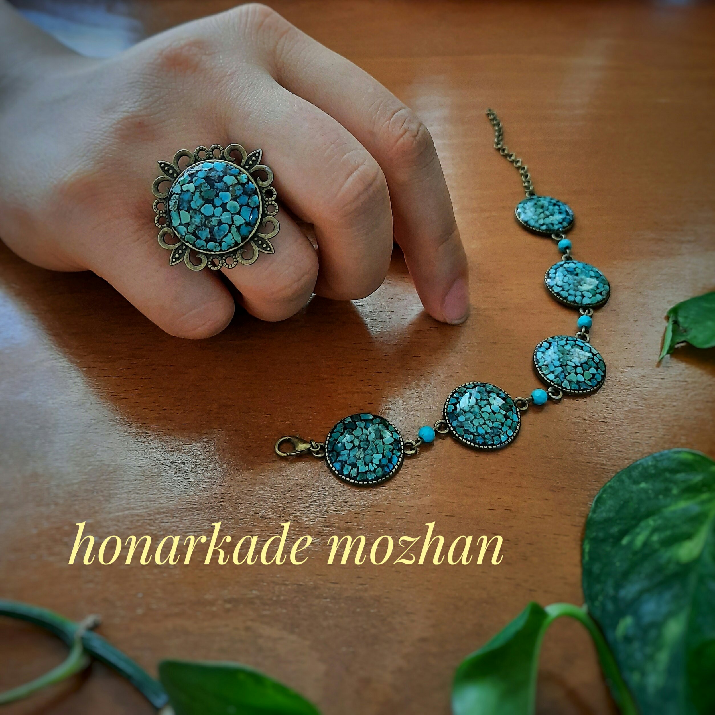 دستبند دایره پنج تایی