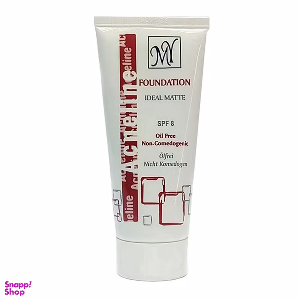 کرم پودر تیوبی فاقد چربی مای (My) مدل آکنه لاین با SPF8