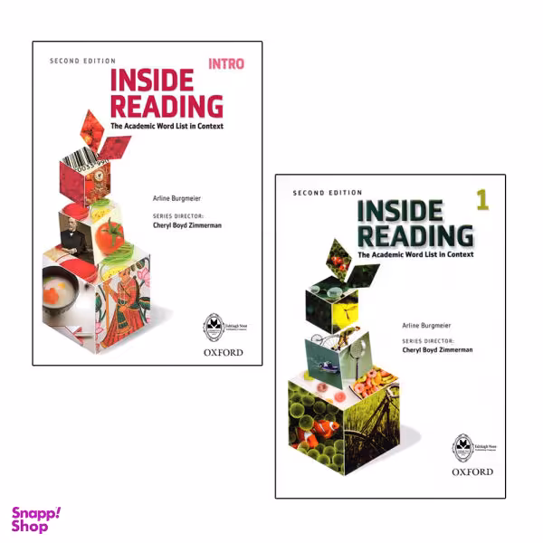 کتاب Inside Reading اثر Arline Burgmeier انتشارات اشتیاق نور دو جلدی
