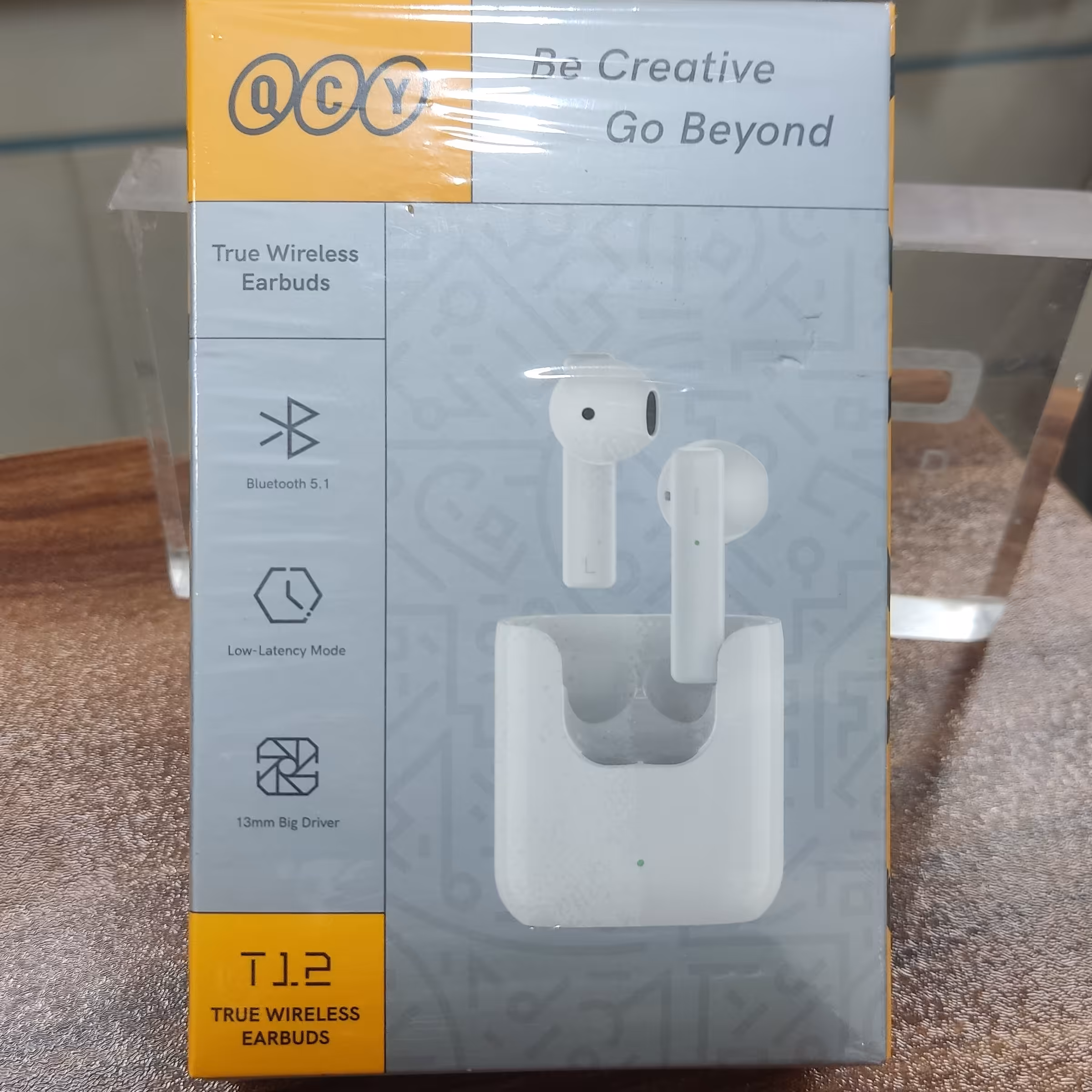 هندزفری بلوتوث دو گوش (ایرپاد)qcy t12 شیائومی اورجینال