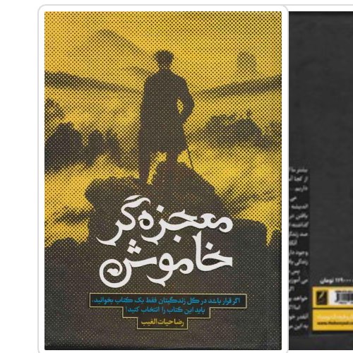کتاب معجزه گر خاموش نوشته رضا حیات الغیب
