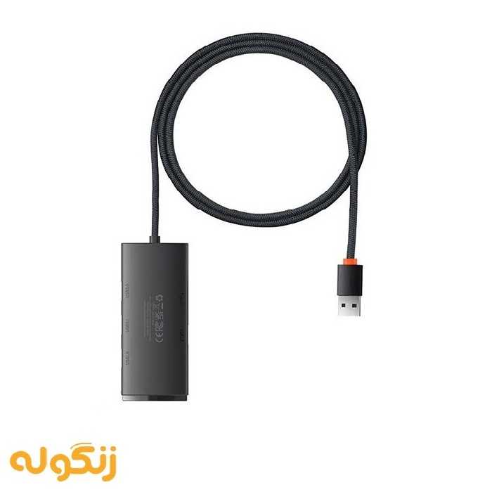 هاب مبدل 4 پورت USB 3.0 بیسوس WKQX030101 - زنگوله