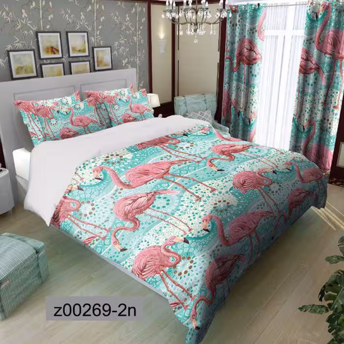 سرویس روتختی 2 نفره تنسل چاپی برندترک لند(Turk Land) z 269