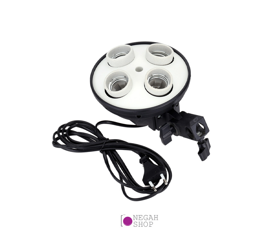 *نور ثابت فلات 4 لامپی