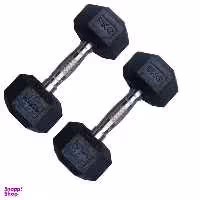 دمبل مکسول مدل شش ضلعی 5کیلوگرمی بسته دو عددی