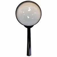 خرید ذره بین قوی دسته دار با قطر عدسی 75 میلی متر (اصلی)