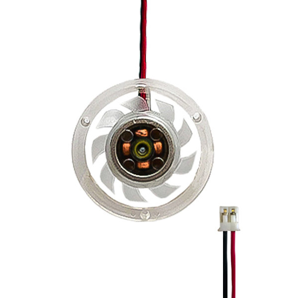 خنک کننده شیشه ای VGA فریم گرد 9 پره 47mm