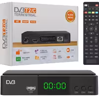 گیرنده دیجیتالی زمینی برند DcoLor برای بالا برند کیفیت تلویزیون وضبط کردن فیلم های تلویزیون و ماهواره