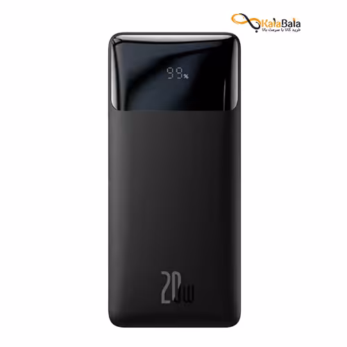 پاوربانک باسئوس PPBD10K-20W | ظرفیت 10000mAh و فست شارژ