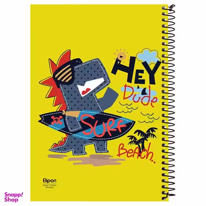 دفتر طراحی 60 برگ الیپون کد 2561470