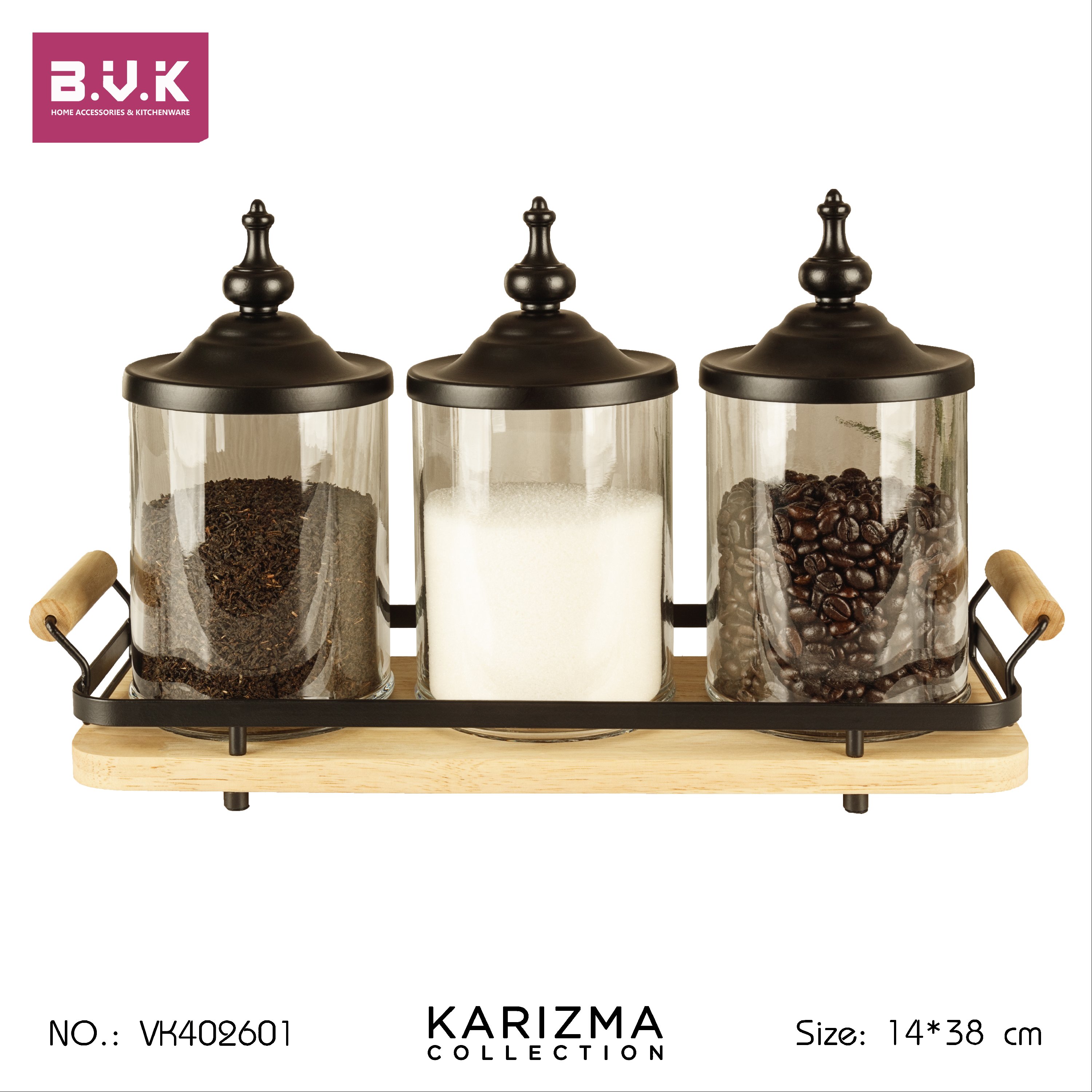 پاسماوری مشکی 402601 کاریزما بی وی کی 