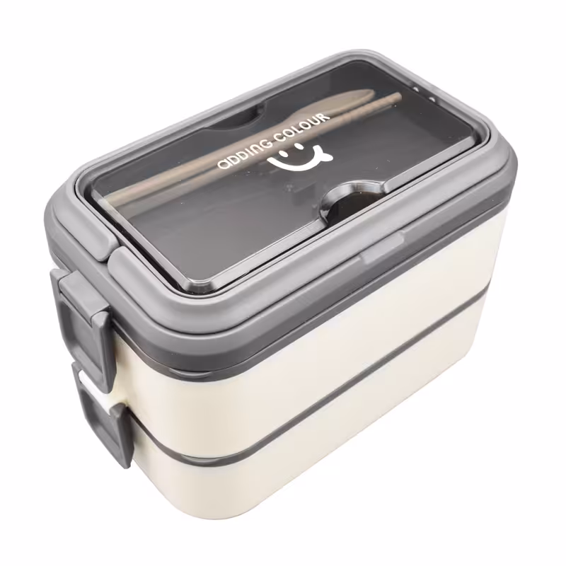 ظرف غذا ادینگ کالر مدل 2Floors ظرفیت 2.2 لیتر