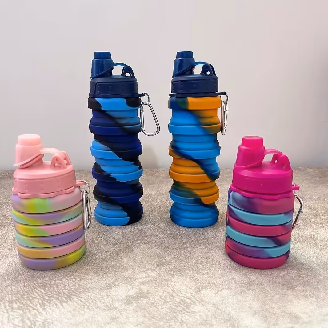 قمقمه تاشو سیلیکونی