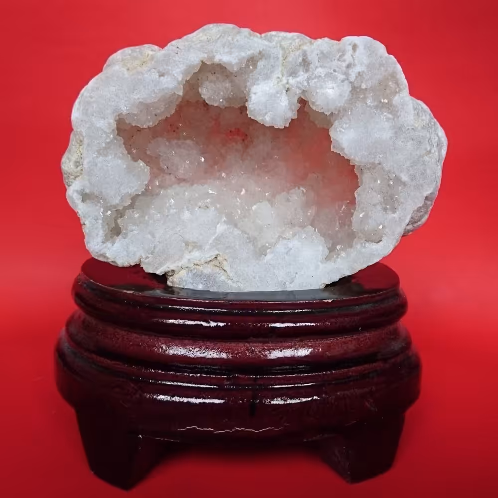 سنگ راف ژئود کوارتز برزیل معدنی